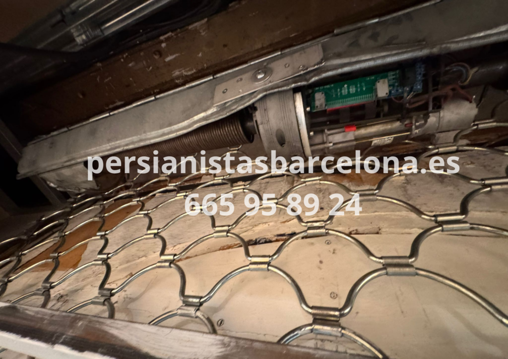 MOTORIZACIÓN DE PERSIANAS METÁLICAS