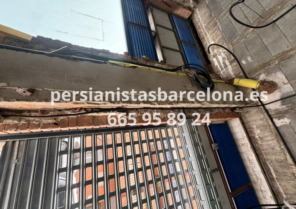 INSTALACIÓN DE PERSIANAS METÁLICAS