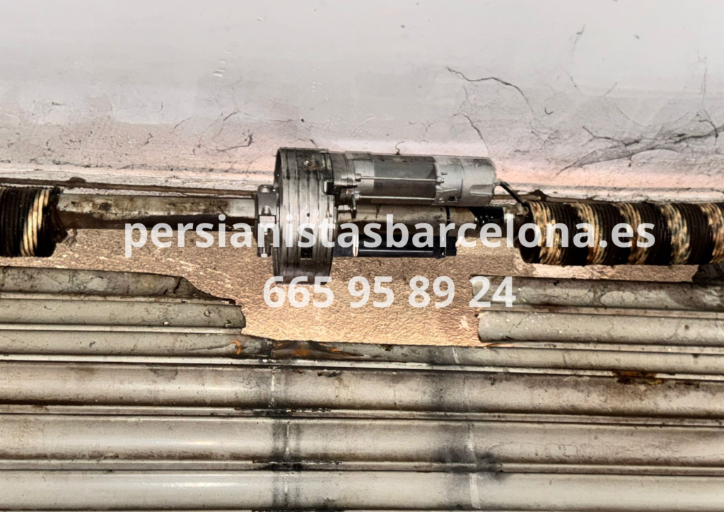 MOTORIZACIÓN DE PERSIANAS METÁLICAS