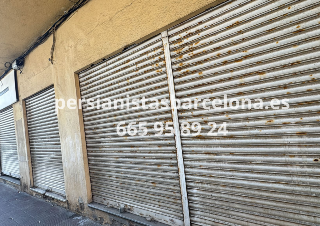 INSTALACIÓN DE PERSIANAS METÁLICAS