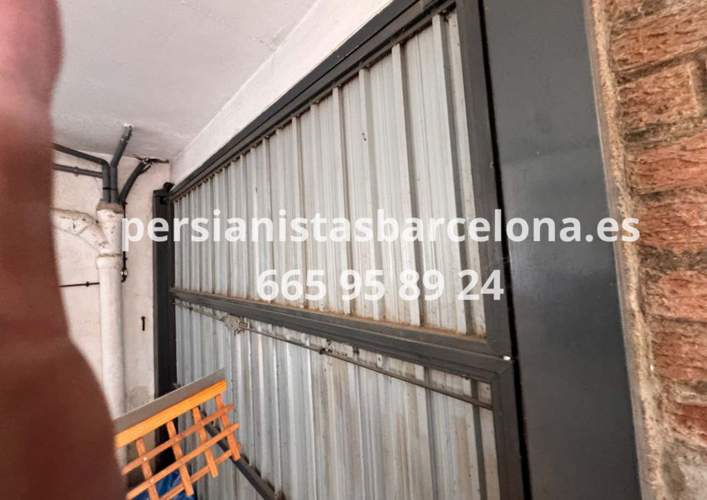 INSTALACIÓN DE PERSIANAS METÁLICAS