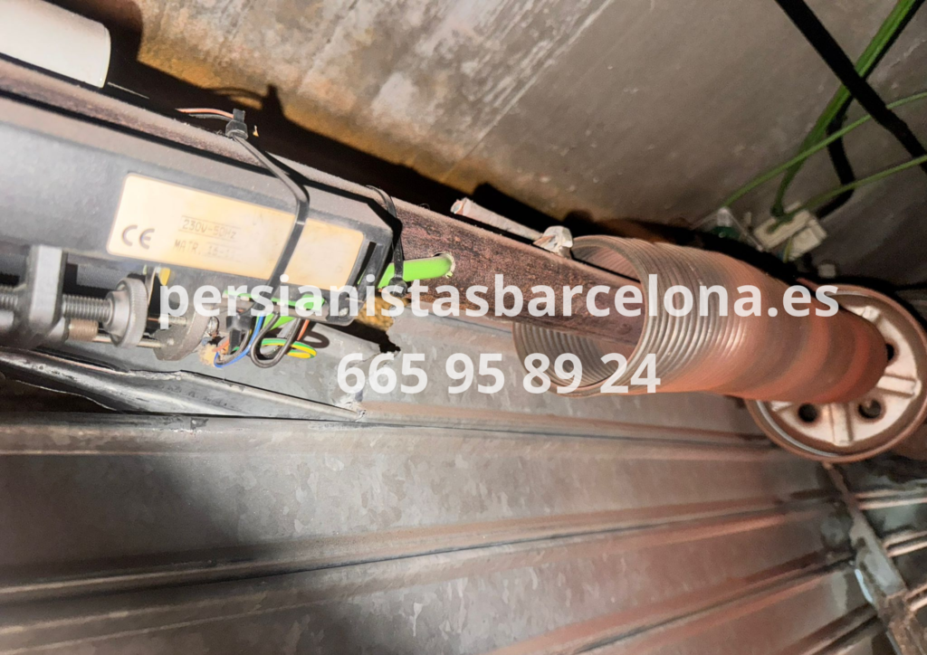 MOTORIZACIÓN DE PERSIANAS METÁLICAS
