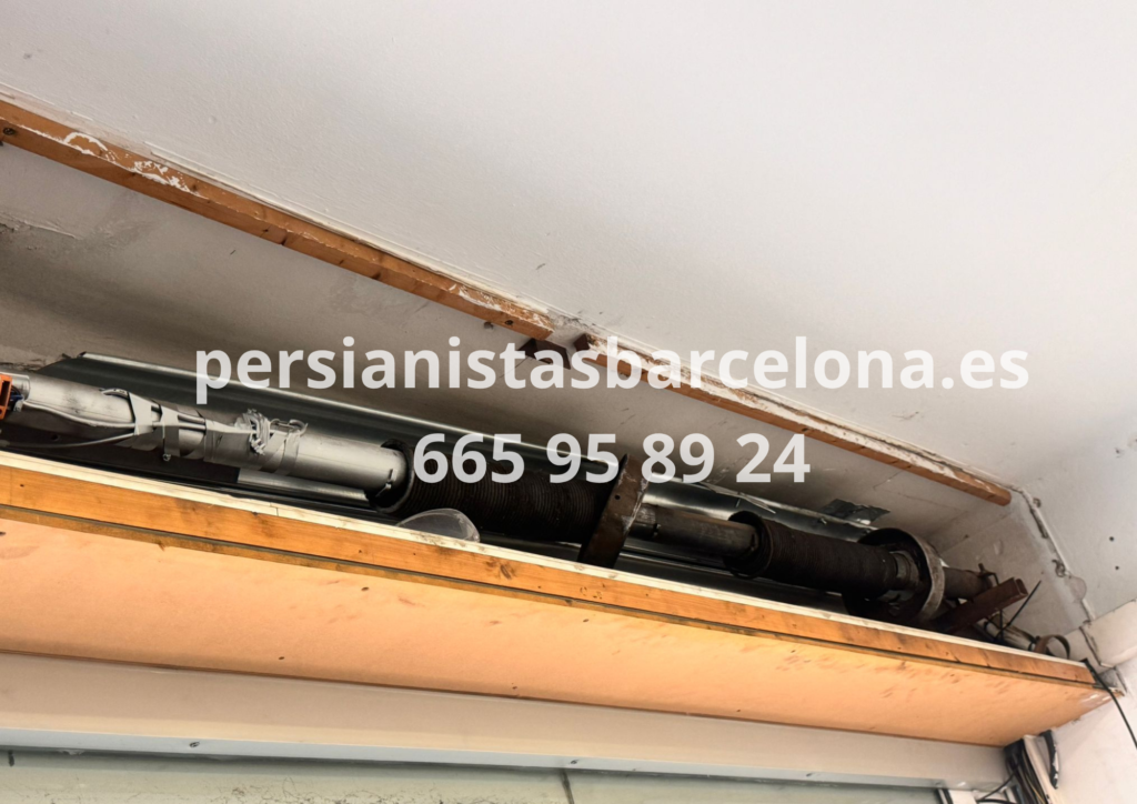 MOTORIZACIÓN DE PERSIANAS METÁLICAS